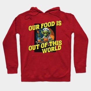 Alien food is best Hoodie